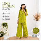 Mint yellow  cord set