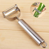 2 in 1 Stainless Steel Julienne Vegetable Peeler