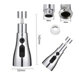 360° Rotating Faucet Extension Nozzle (Pack of 1)
